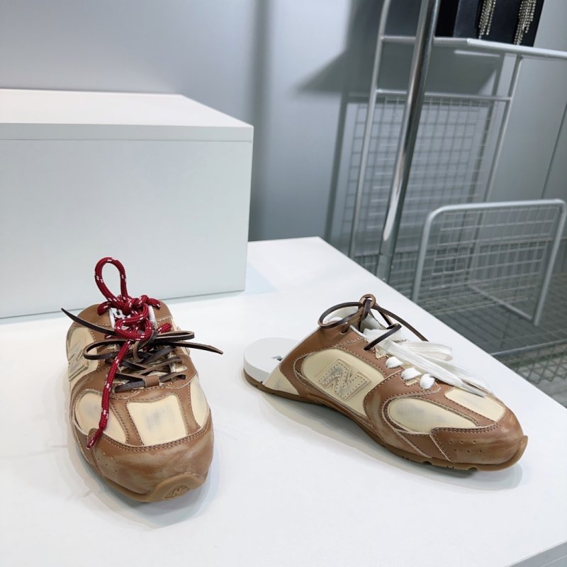 Кроссовки мюли MIU MIU x New Balance 530