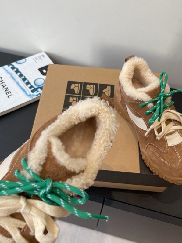 Кроссовки на меху зимние фото 2