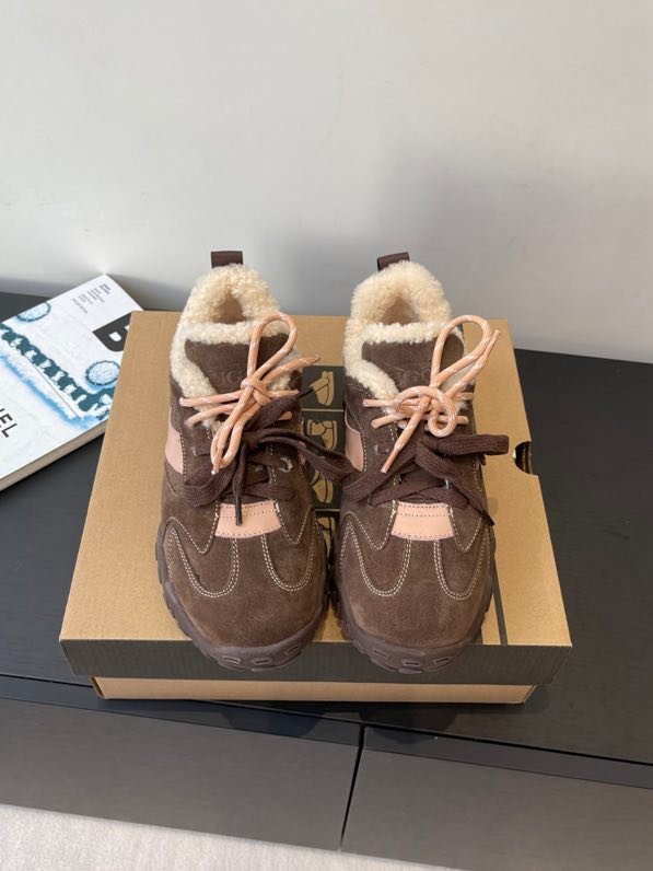 Кроссовки на меху зимние фото 4