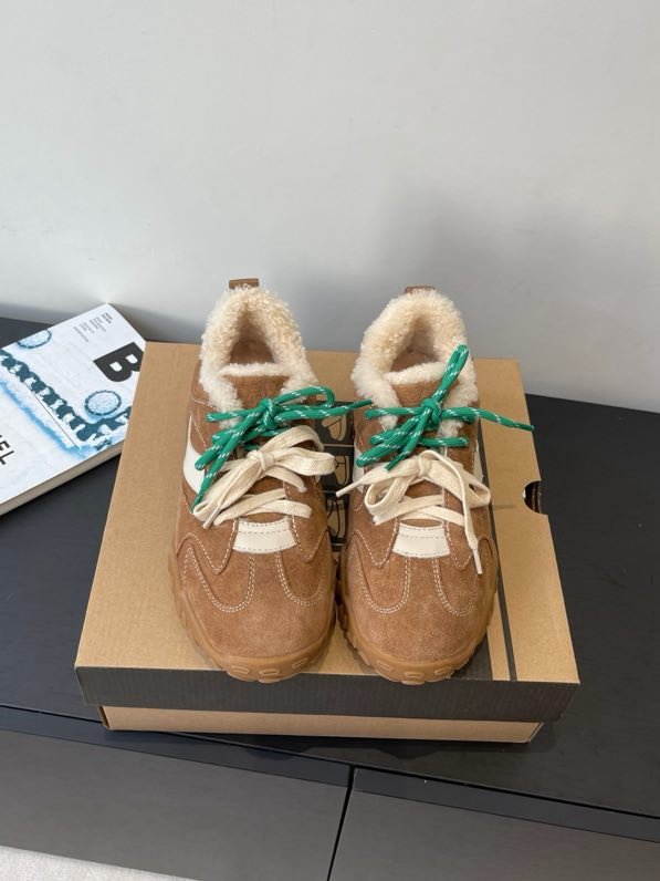 Кроссовки на меху зимние фото 4