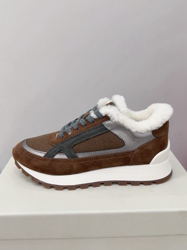 Кроссовки на меху зимние фото 4