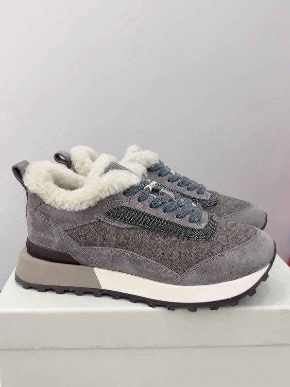 Кроссовки на меху зимние фото 4