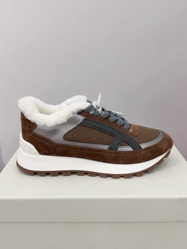 Кроссовки на меху зимние фото 5