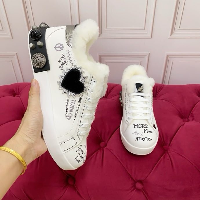 Кроссовки на меху фото 3