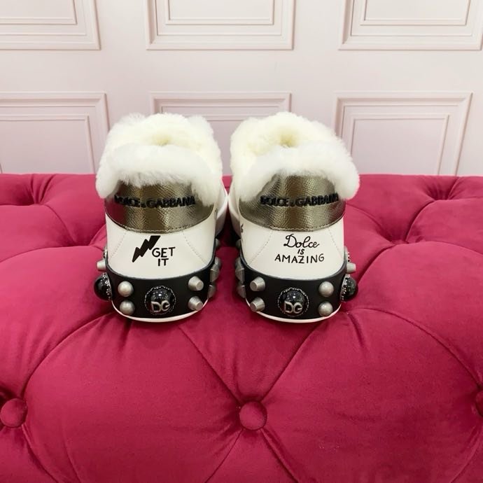 Кроссовки на меху фото 7