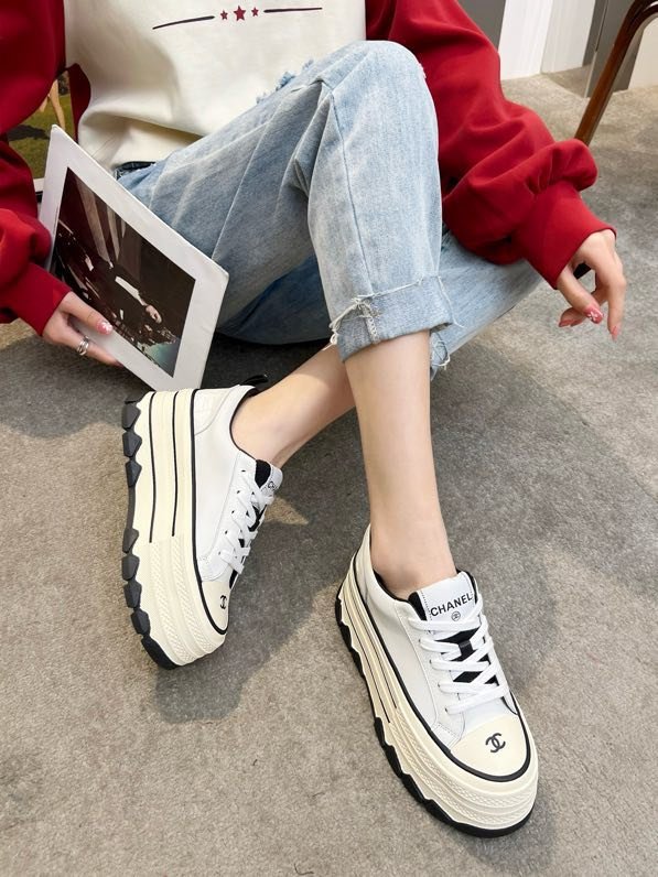 Кроссовки на платформе фото 2