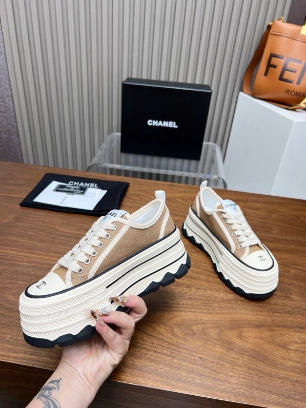 Кроссовки на платформе фото 3