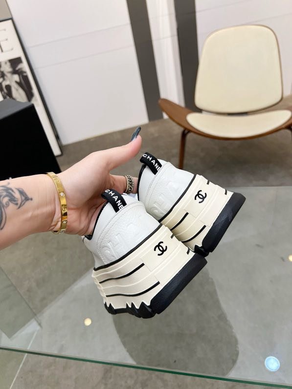 Кроссовки на платформе фото 4