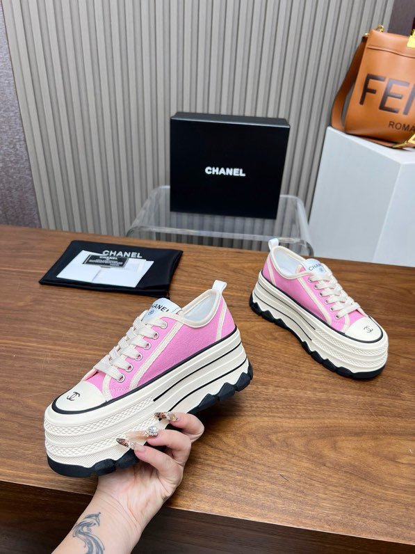 Кроссовки на платформе фото 7