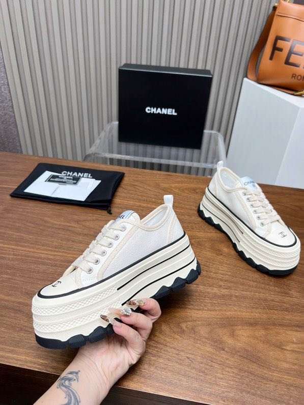 Кроссовки на платформе фото 7