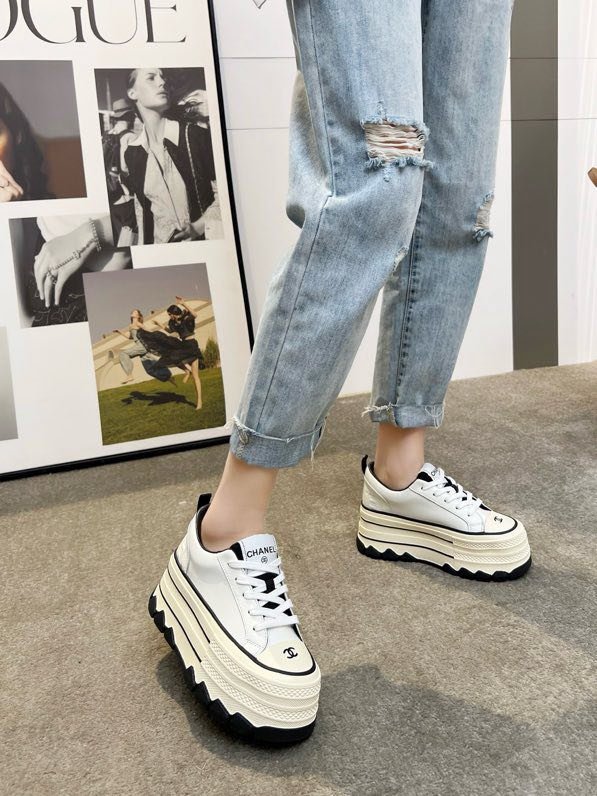 Кроссовки на платформе фото 9