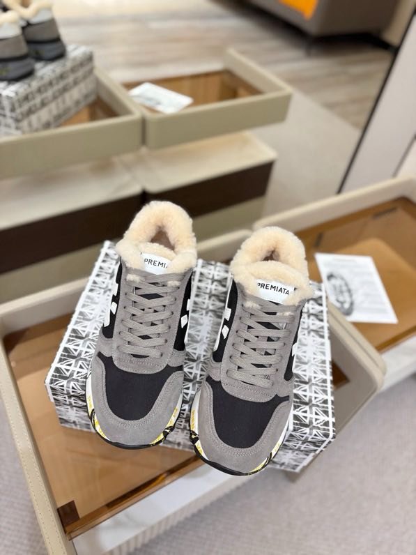 Кроссовки Premiata Lander зимние фото 3