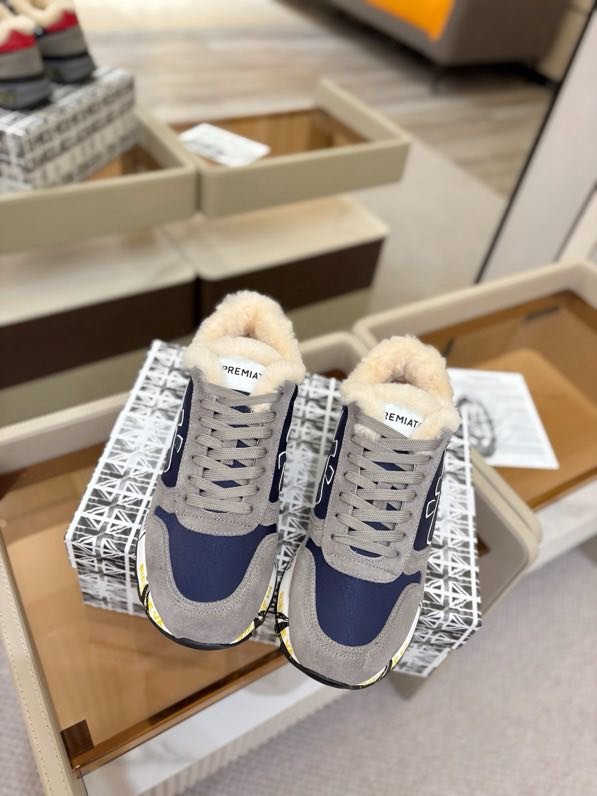 Кроссовки Premiata Lander зимние фото 7