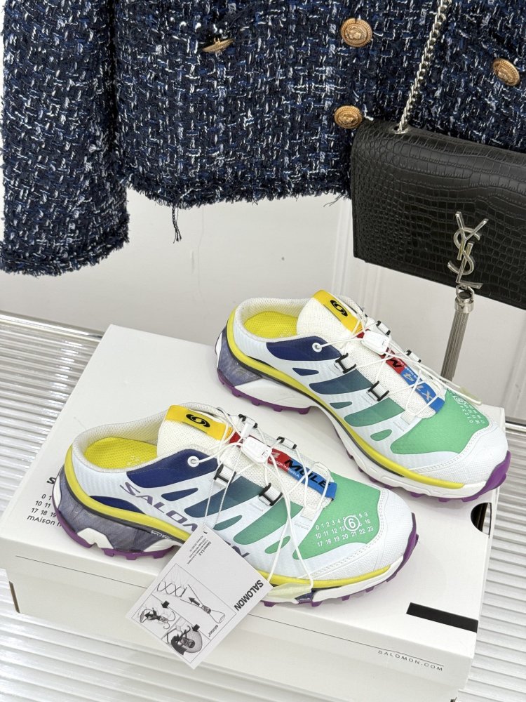 Кроссовки SALOMON x MM6 XT-4 mule фото 3