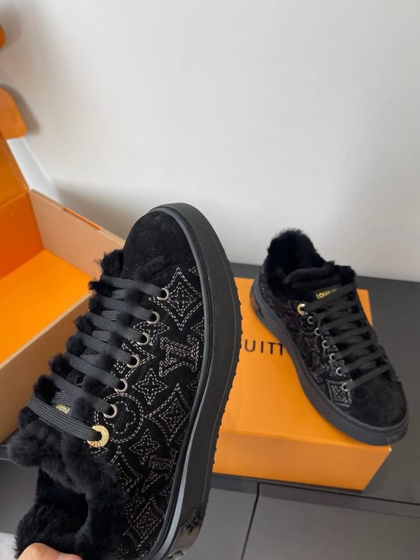 Sneakers Time Out on fur winter фото 6