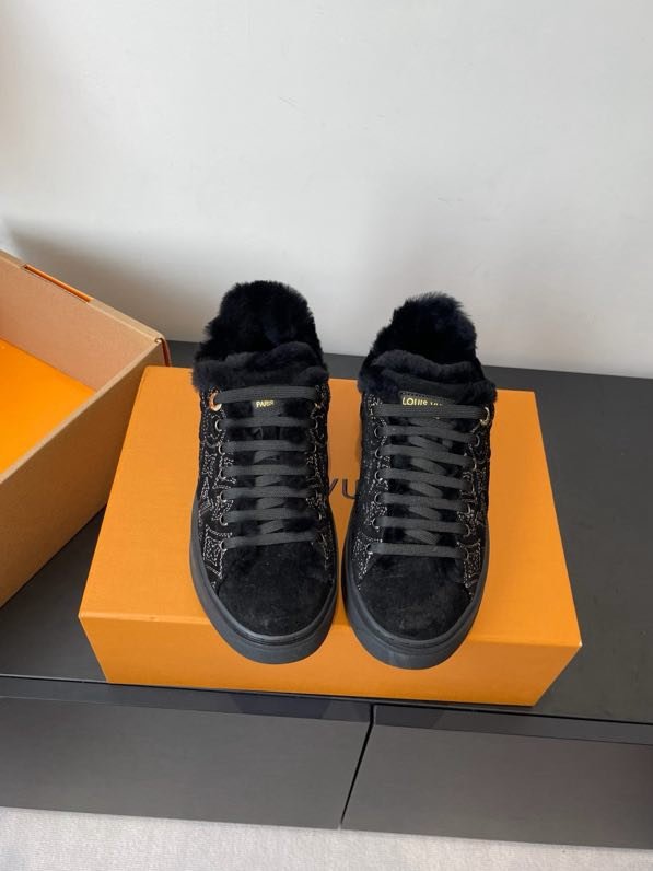 Sneakers Time Out on fur winter фото 7