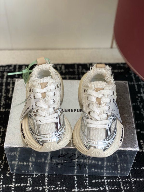 Кроссовки XXXS Ink Splash Silver фото 10