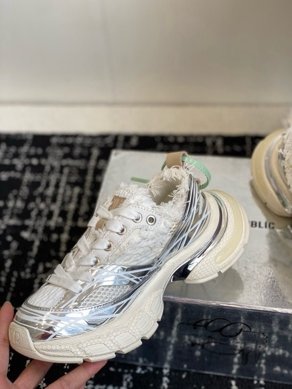 Кроссовки XXXS Ink Splash Silver фото 11
