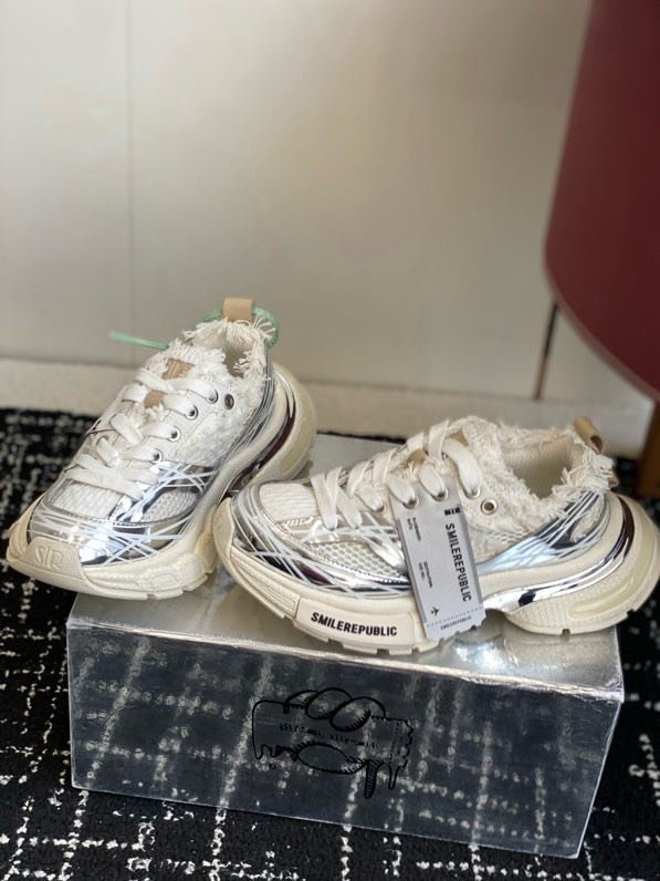 Кроссовки XXXS Ink Splash Silver фото 18