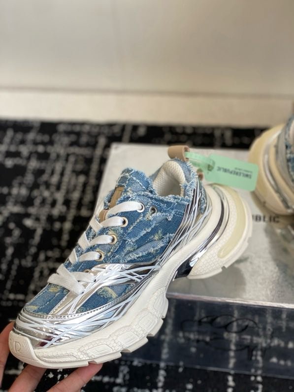 Кроссовки XXXS Ink Splash Silver фото 4