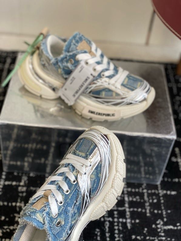 Кроссовки XXXS Ink Splash Silver фото 6