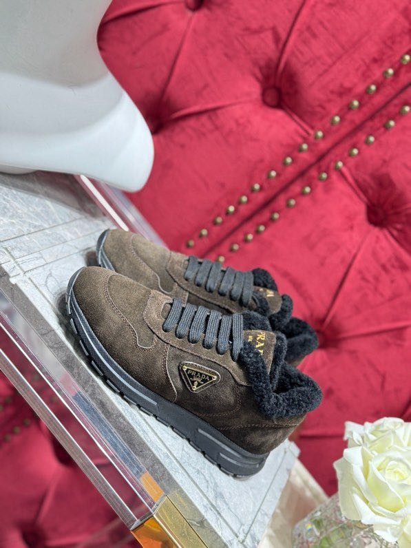 Кроссовки замшевые зимние фото 6