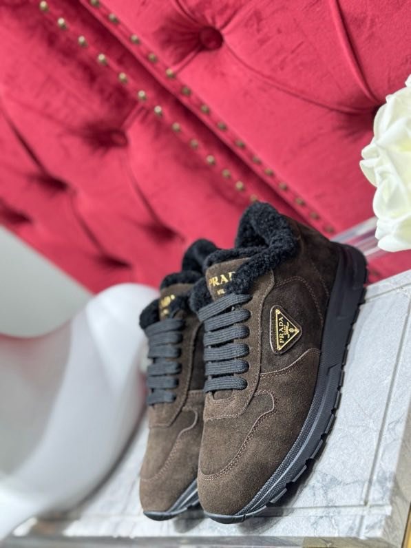 Кроссовки замшевые зимние фото 7