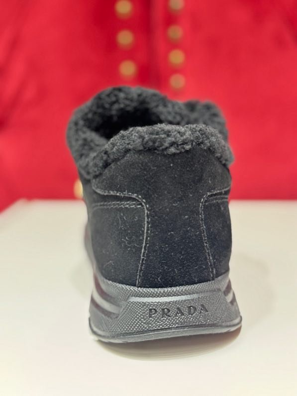 Кроссовки замшевые зимние фото 8