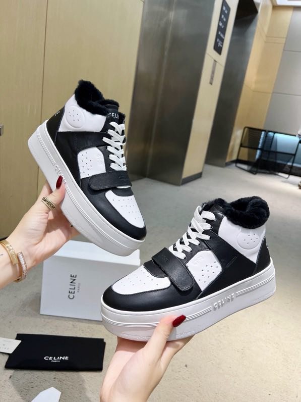 Кроссовки женские на меху фото 3