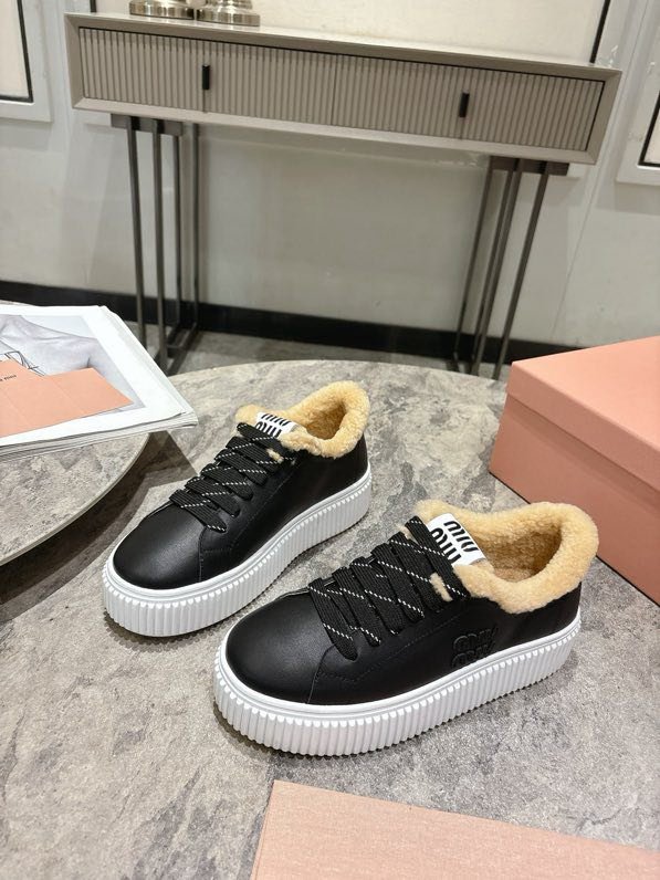 Sneakers women's winter on soled 4 cm