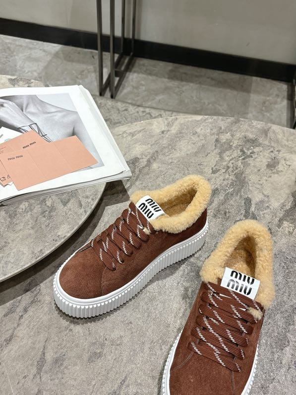 Sneakers women's winter on soled 4 cm фото 2