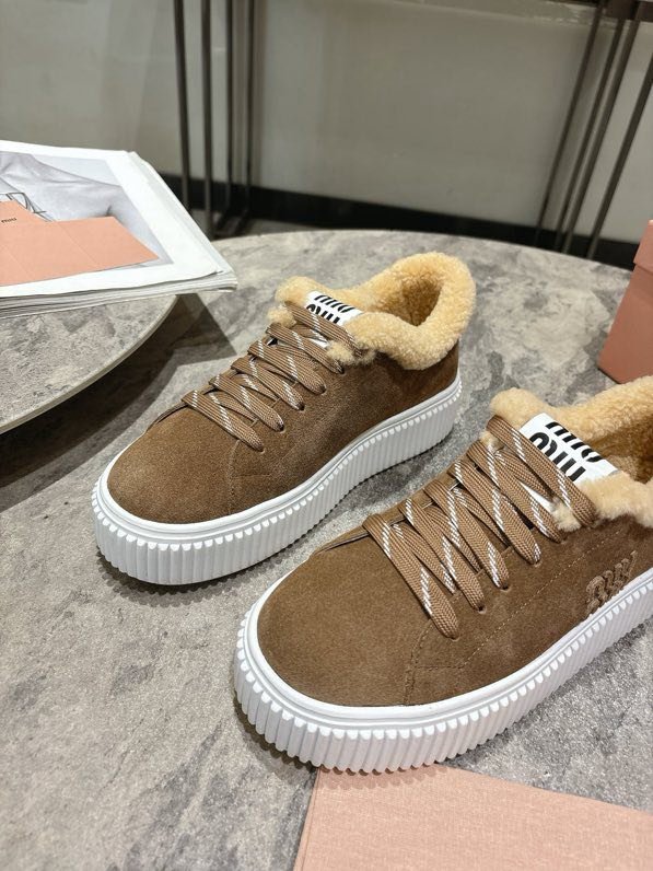 Sneakers women's winter on soled 4 cm фото 3