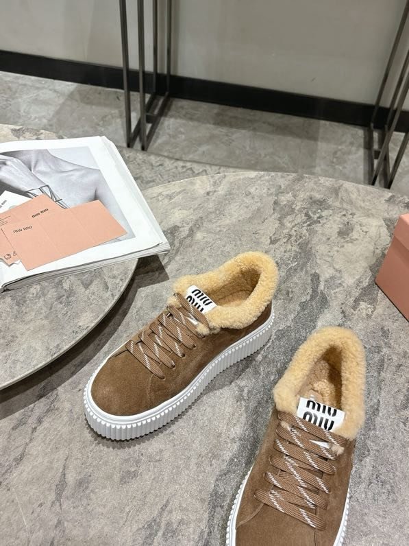 Sneakers women's winter on soled 4 cm фото 4