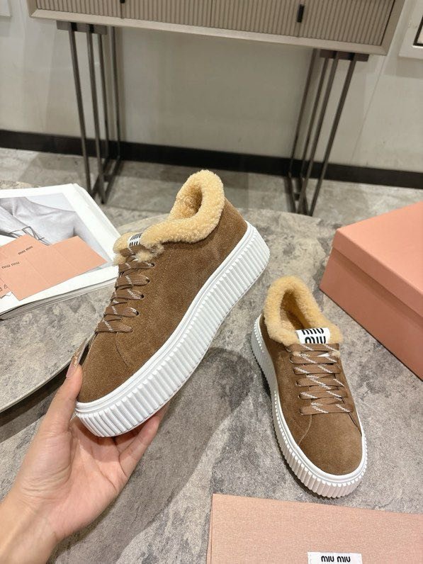 Sneakers women's winter on soled 4 cm фото 5