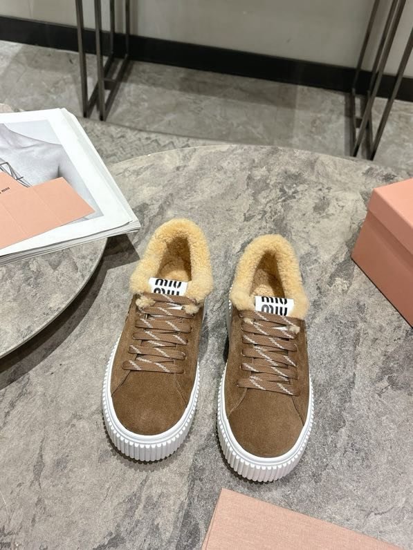 Sneakers women's winter on soled 4 cm фото 7