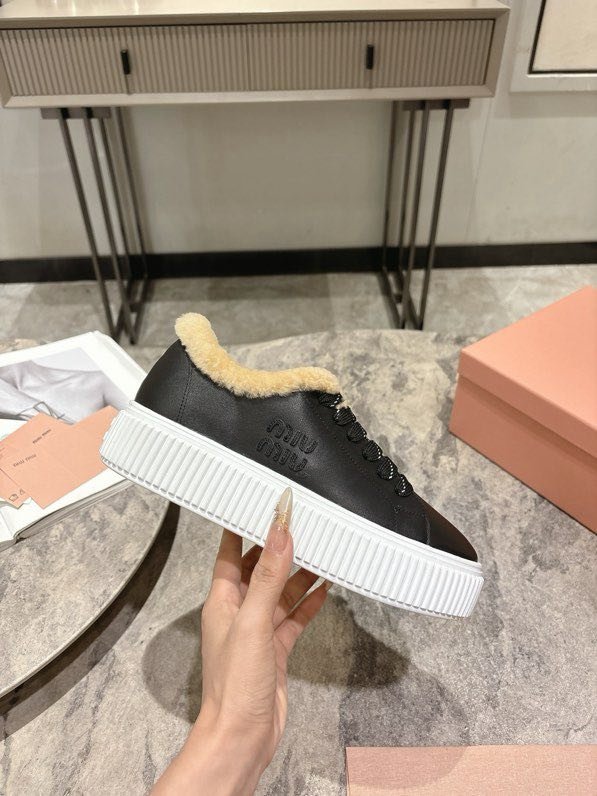 Sneakers women's winter on soled 4 cm фото 8