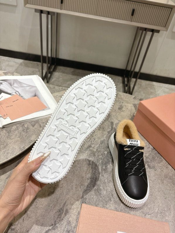 Sneakers women's winter on soled 4 cm фото 9