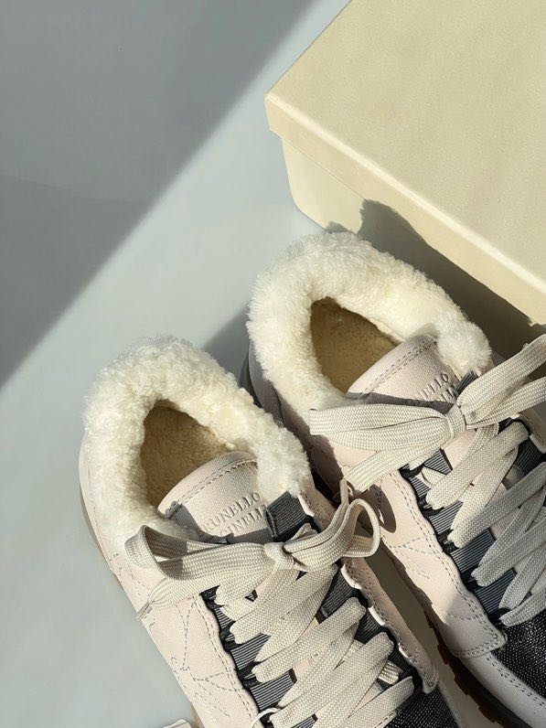 Кроссовки зимние на меху женские фото 7