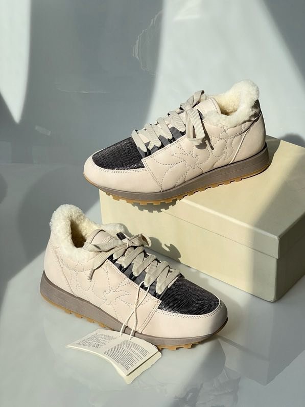 Кроссовки зимние на меху женские фото 8