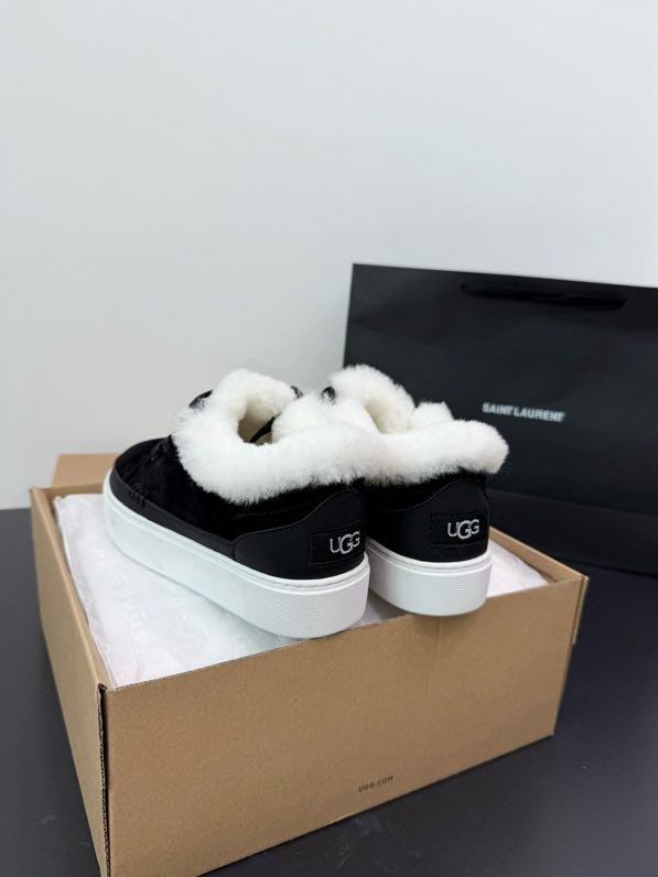 Sneakers winter on fur фото 4