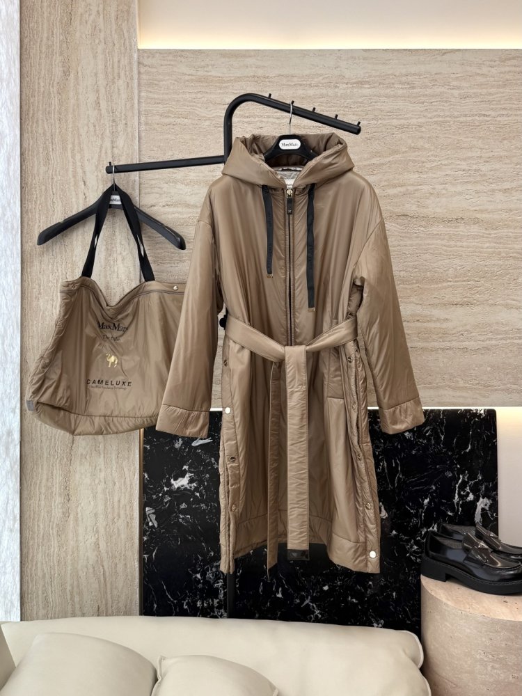 Куртка длинная женская из верблюжьей шерсти