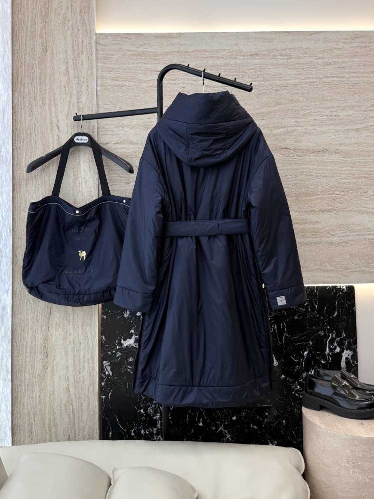 Куртка довга жіноча з верблюжої вовни фото 2