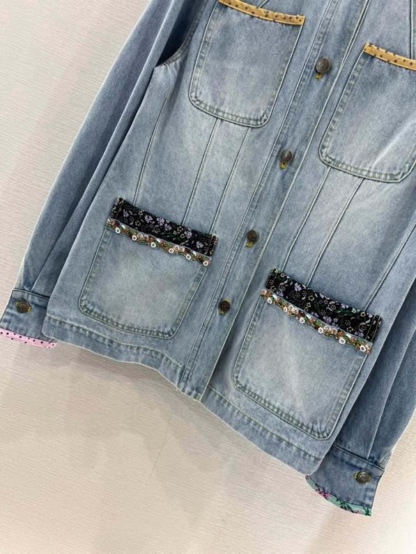 Jacket denim women's фото 6