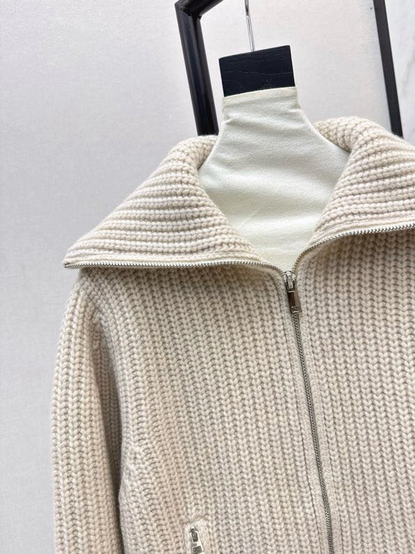 Куртка из кашемира на молнии фото 3