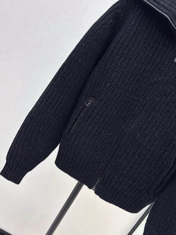 Куртка из кашемира на молнии фото 3