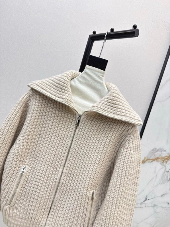 Куртка из кашемира на молнии фото 4