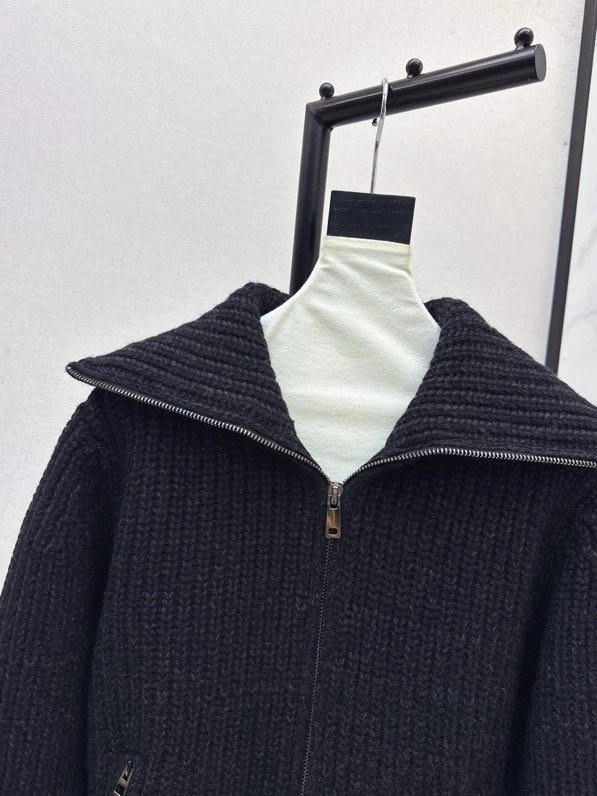 Куртка из кашемира на молнии фото 4