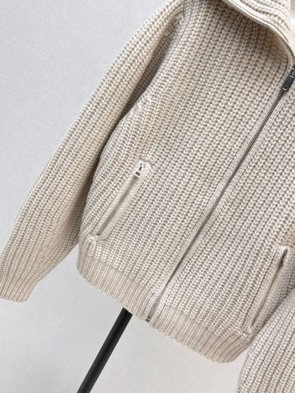 Куртка из кашемира на молнии фото 5