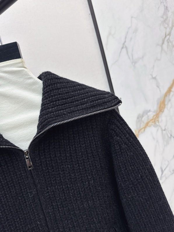 Куртка из кашемира на молнии фото 5