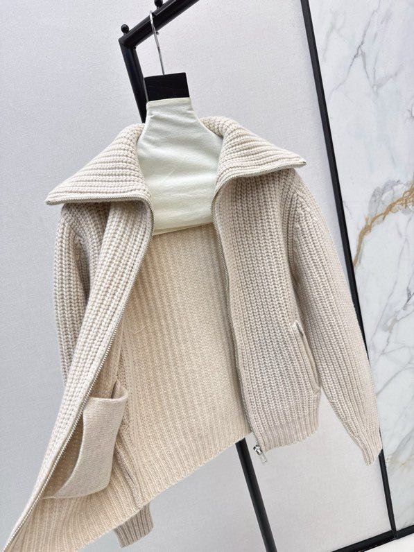 Куртка из кашемира на молнии фото 7